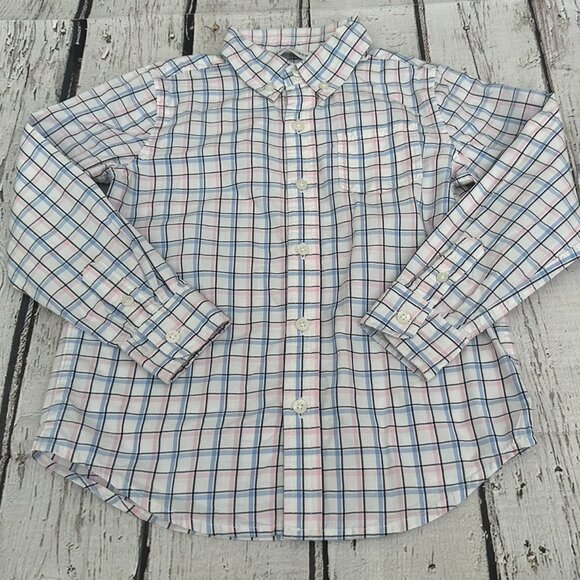 Janie and Jack Boy Shirt size 4 - Picture 1 of 4